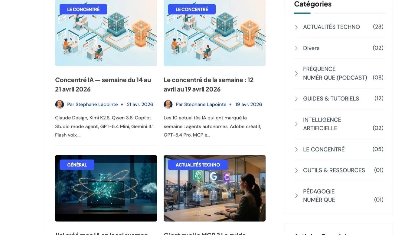 Plateforme La veille - laveille.ai